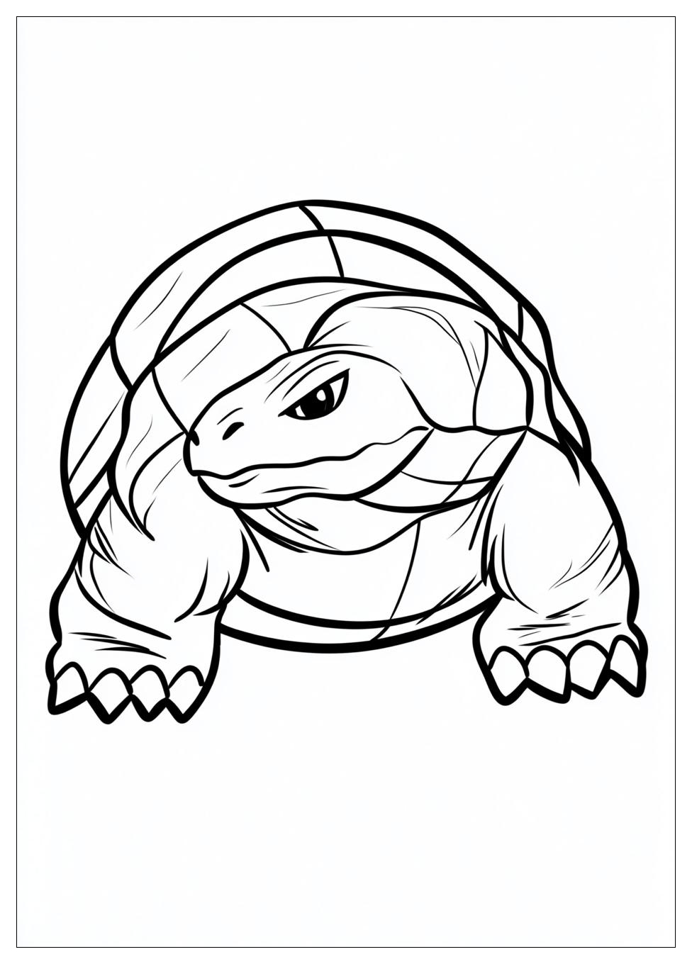 Blastoise Coloring Pages-10