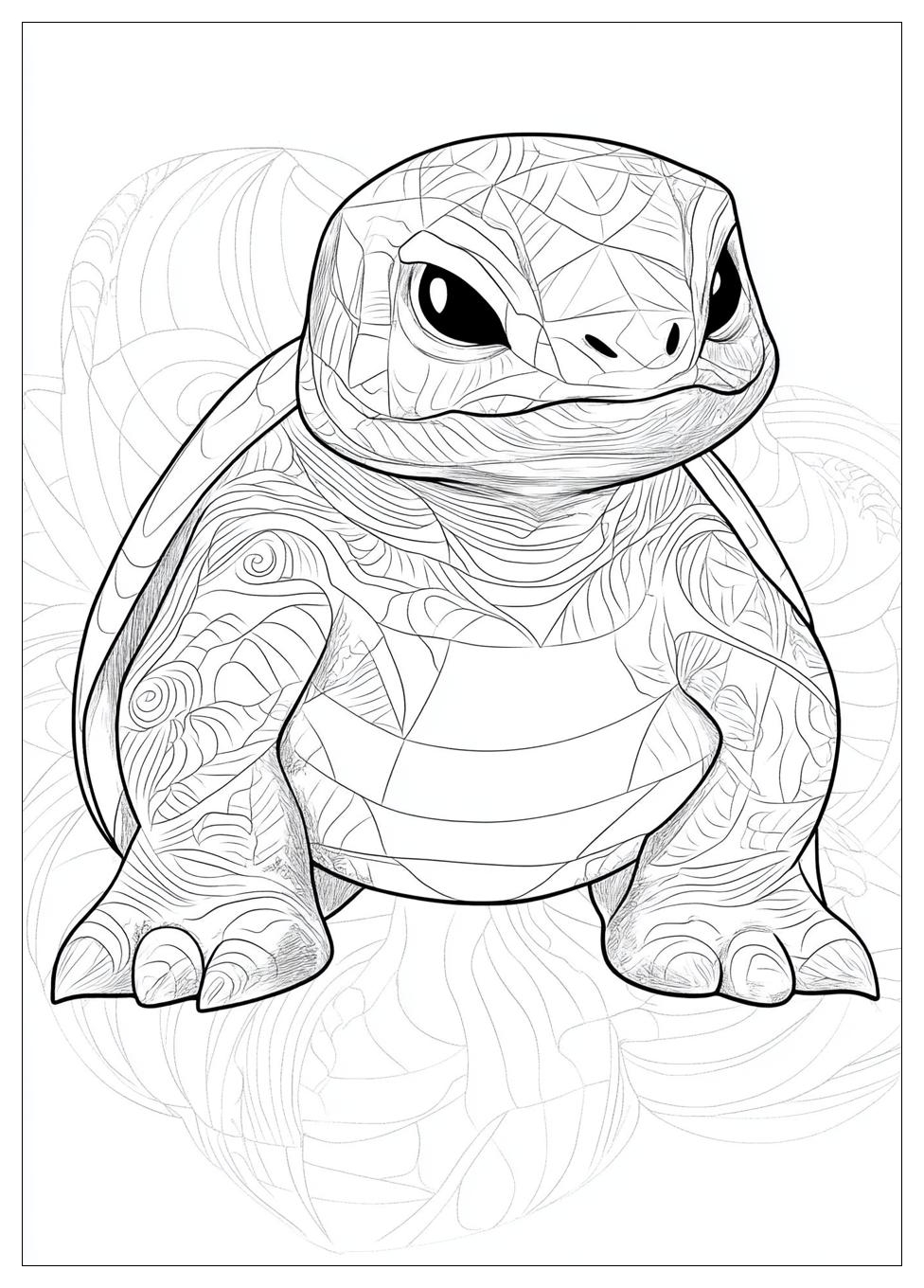 Blastoise Coloring Pages-18