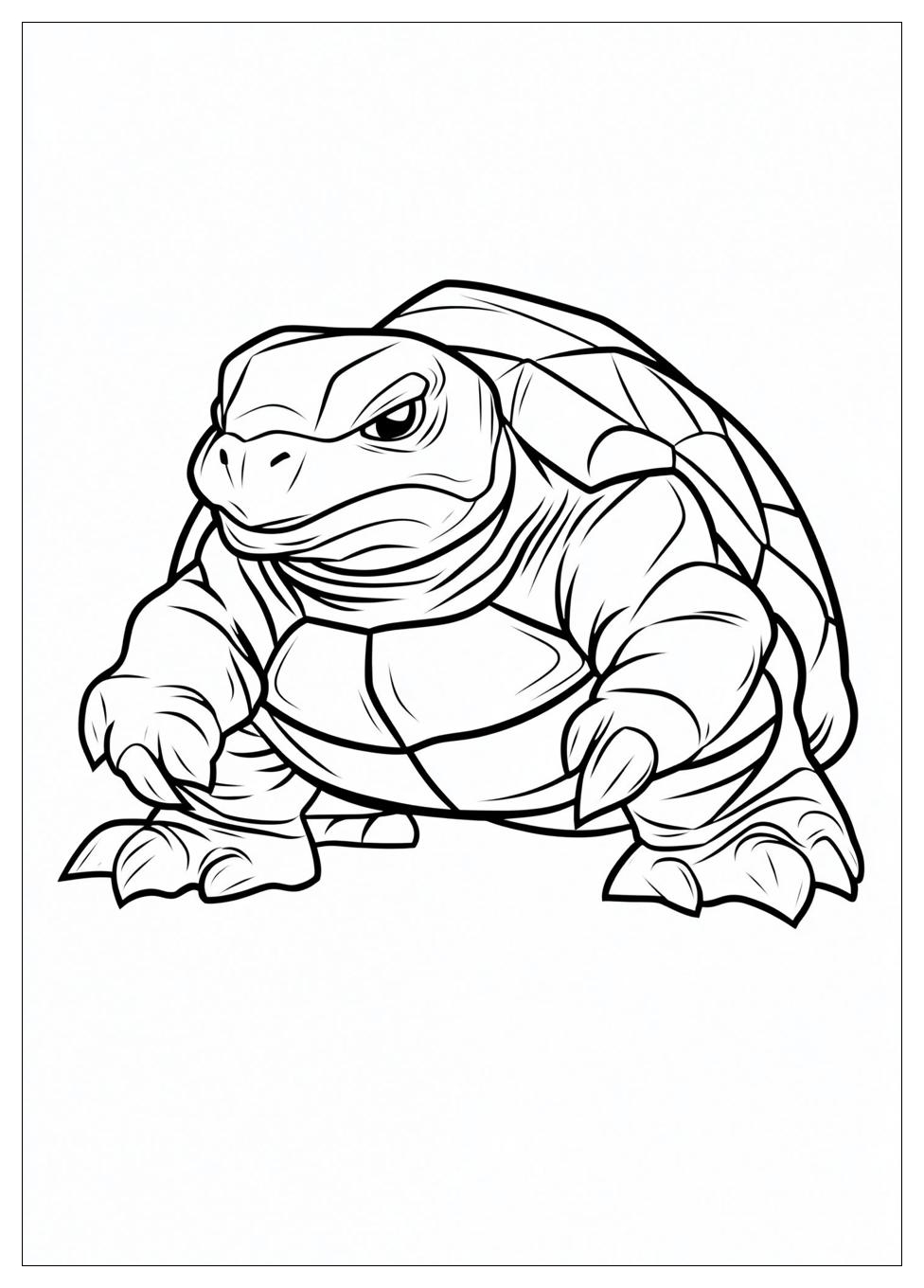 Blastoise Coloring Pages-20