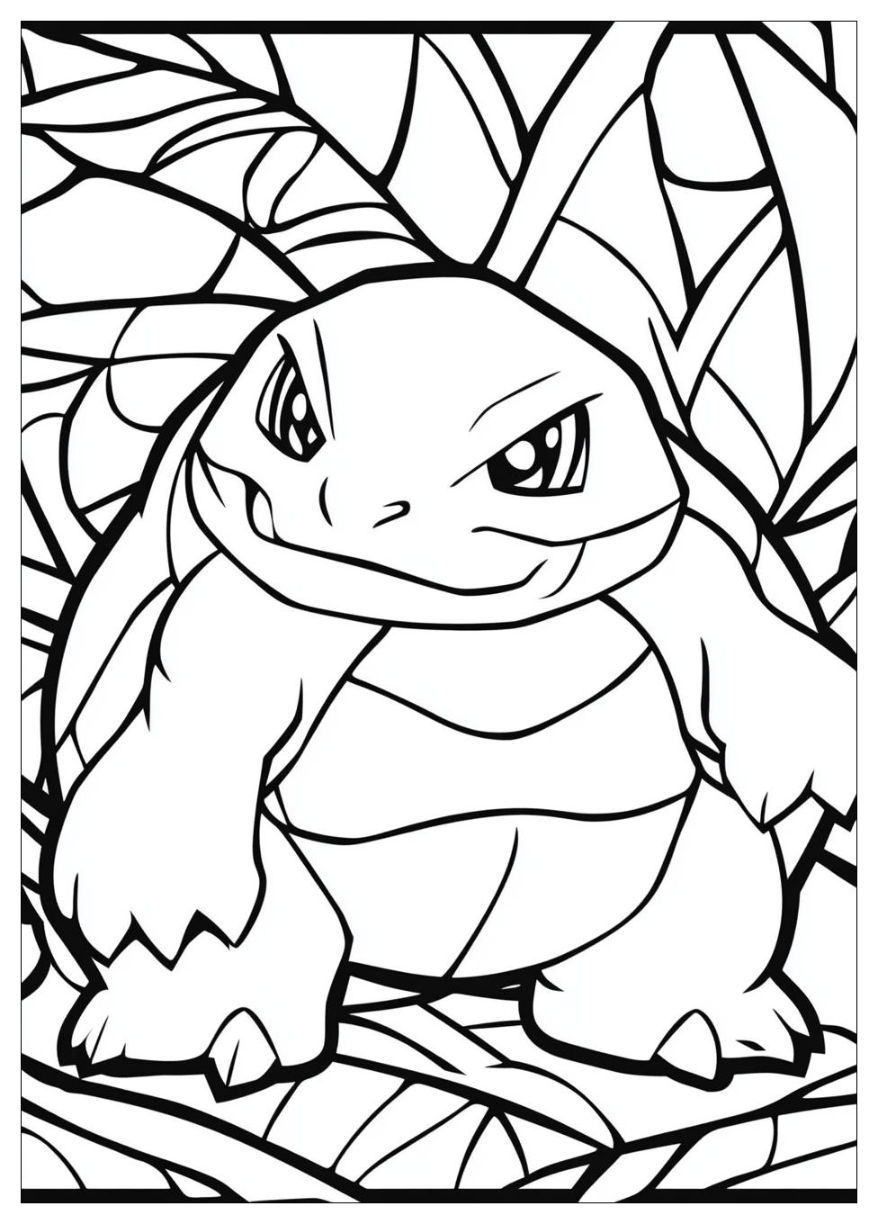 Blastoise Coloring Pages-3