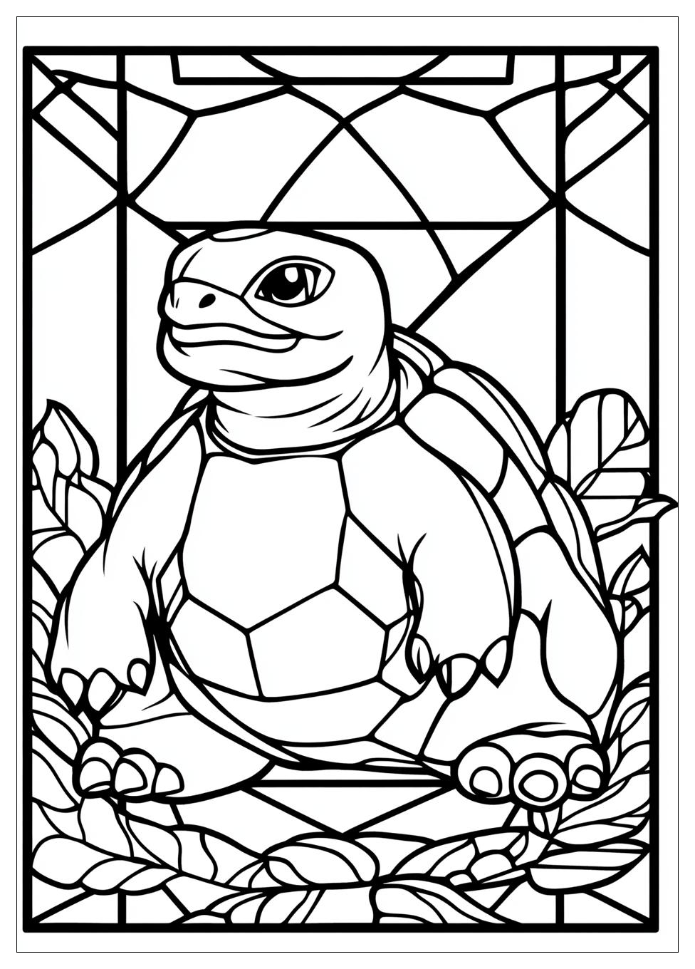 Blastoise Coloring Pages-5