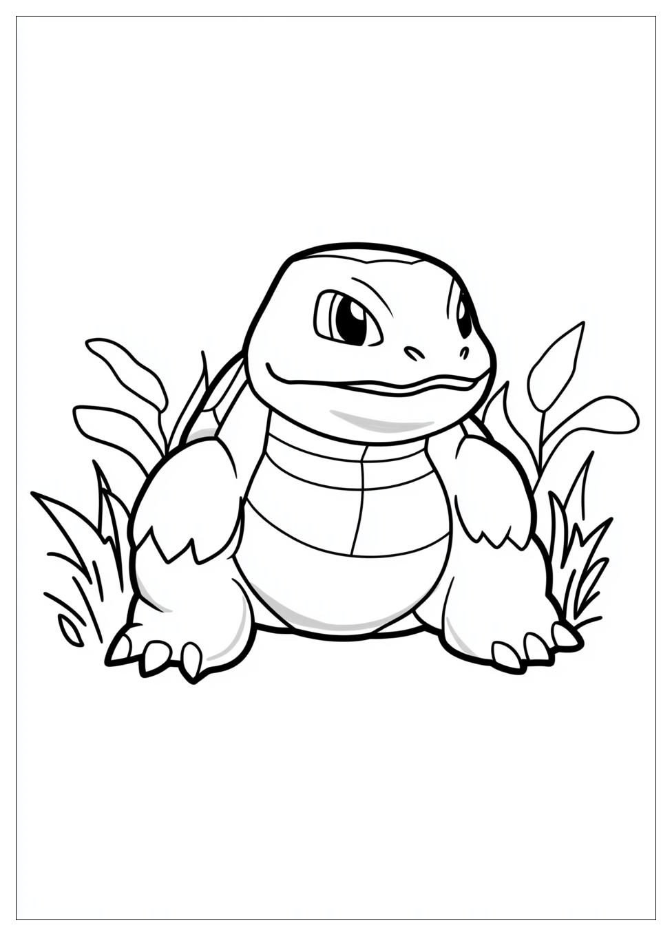 Blastoise Coloring Pages-7
