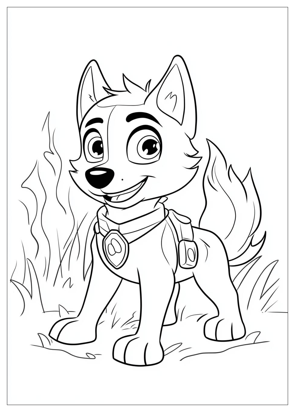 Blaze Coloring Pages-11