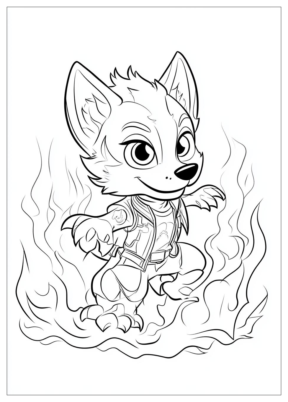Blaze Coloring Pages-3