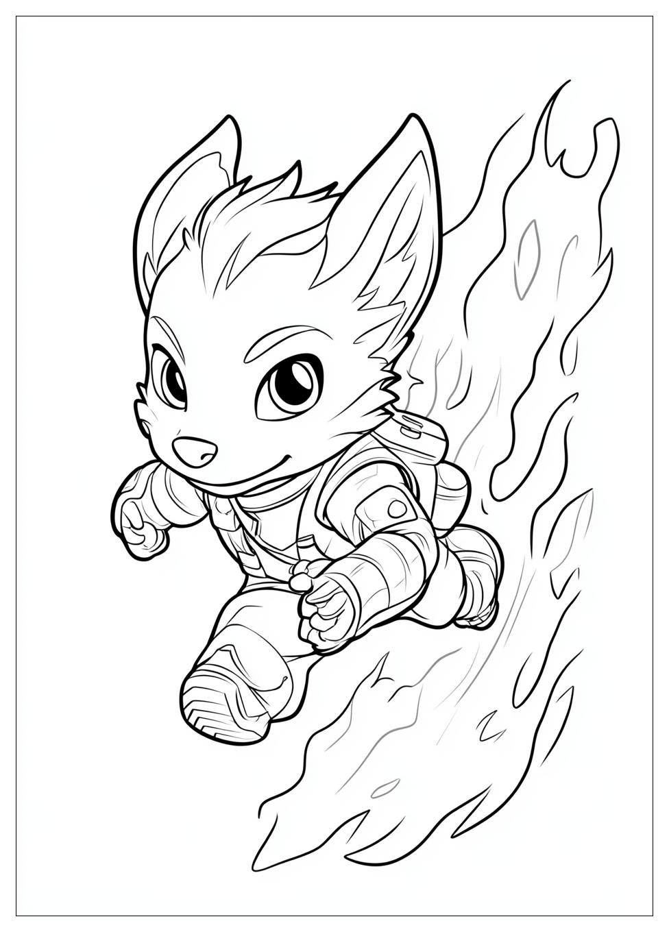 Blaze Coloring Pages-6
