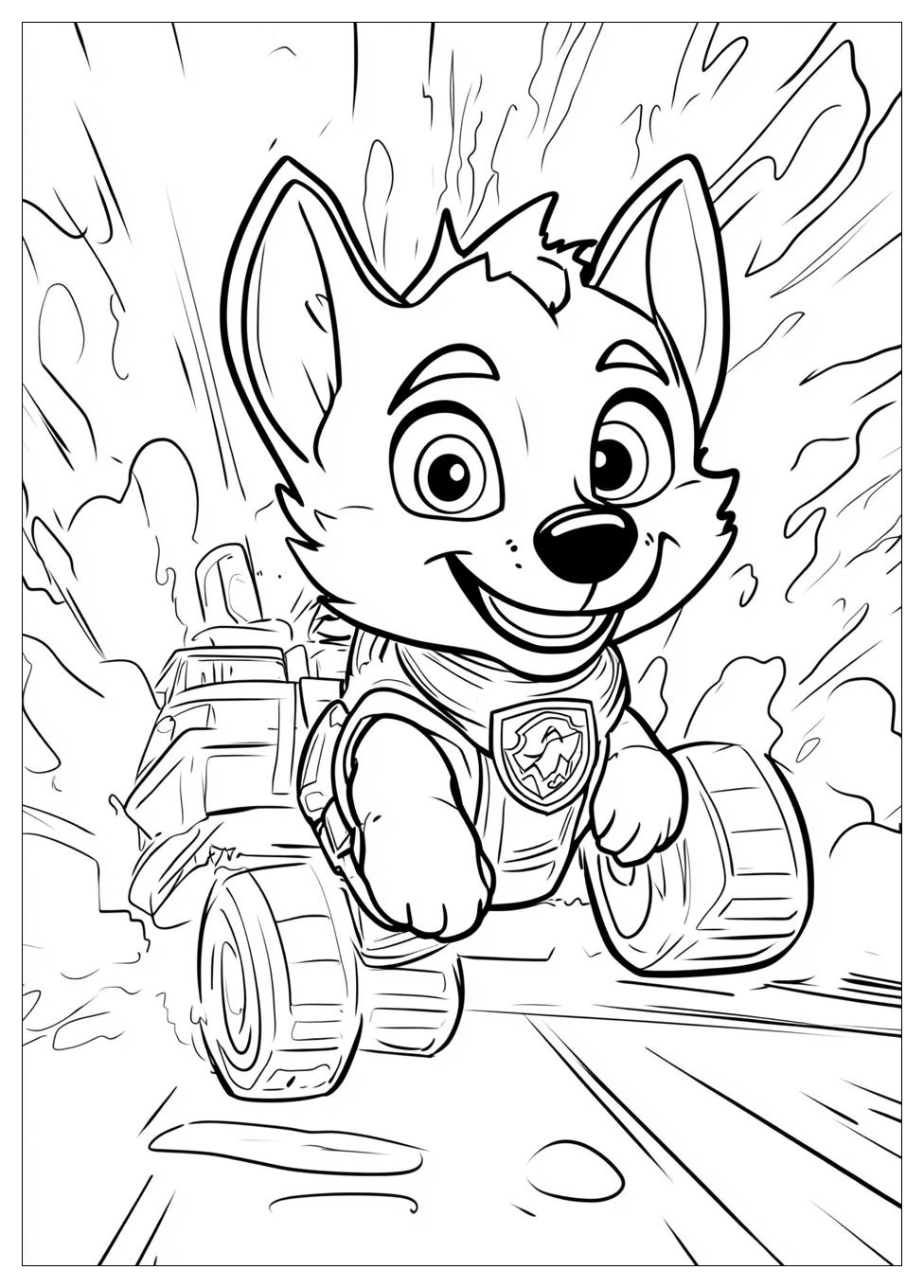 Blaze Coloring Pages-9