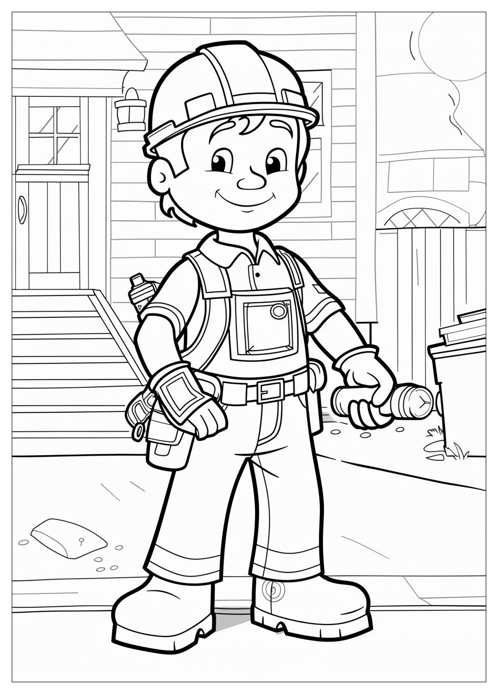 Bob The Builder Coloring Pages-1