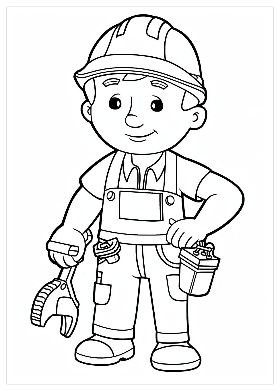 Bob The Builder Coloring Pages-10