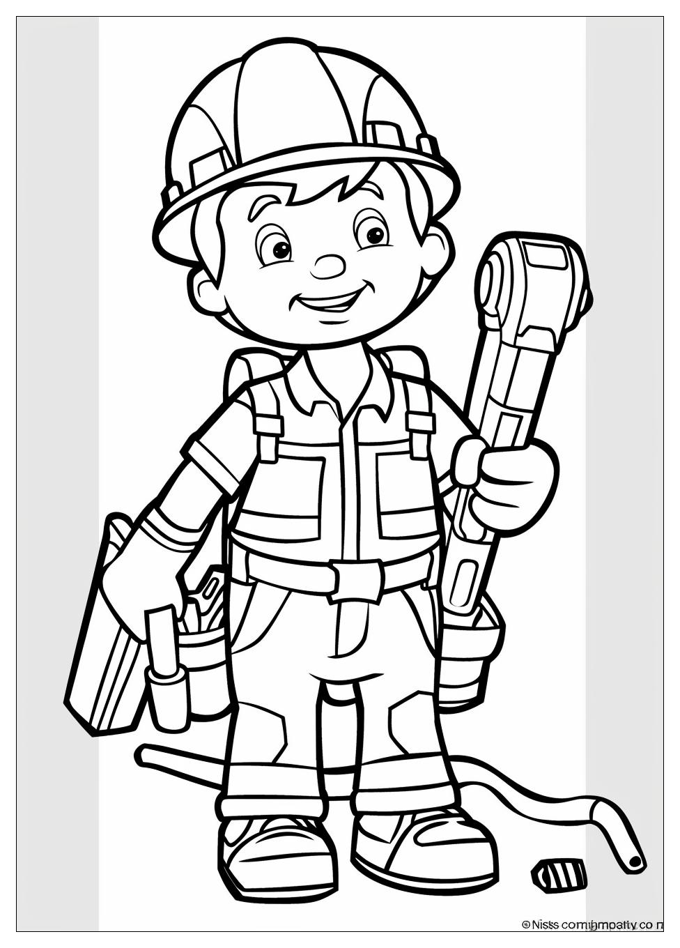 Bob The Builder Coloring Pages-11