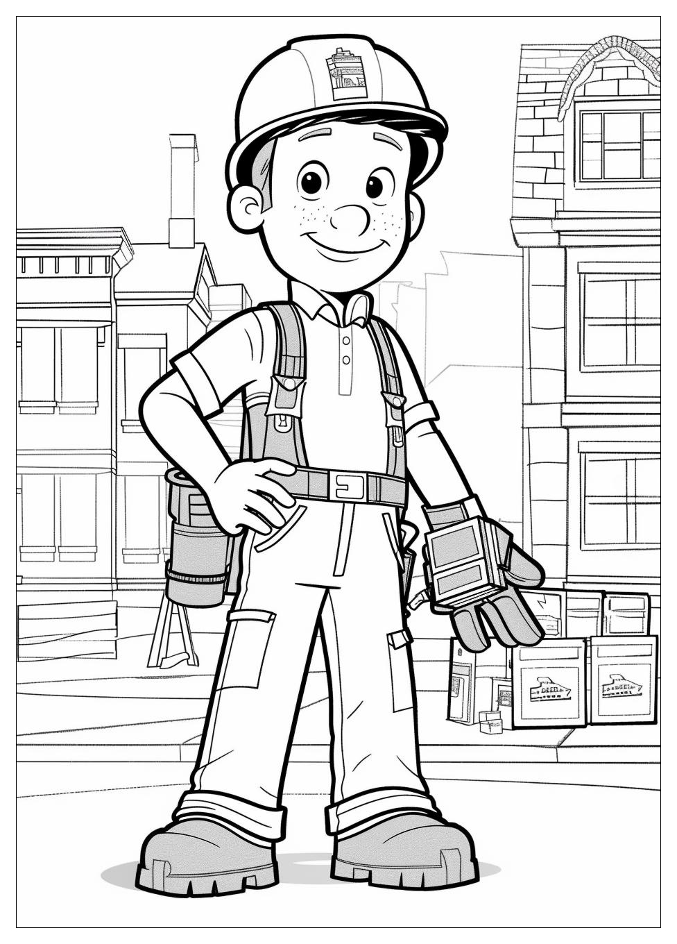 Bob The Builder Coloring Pages-14