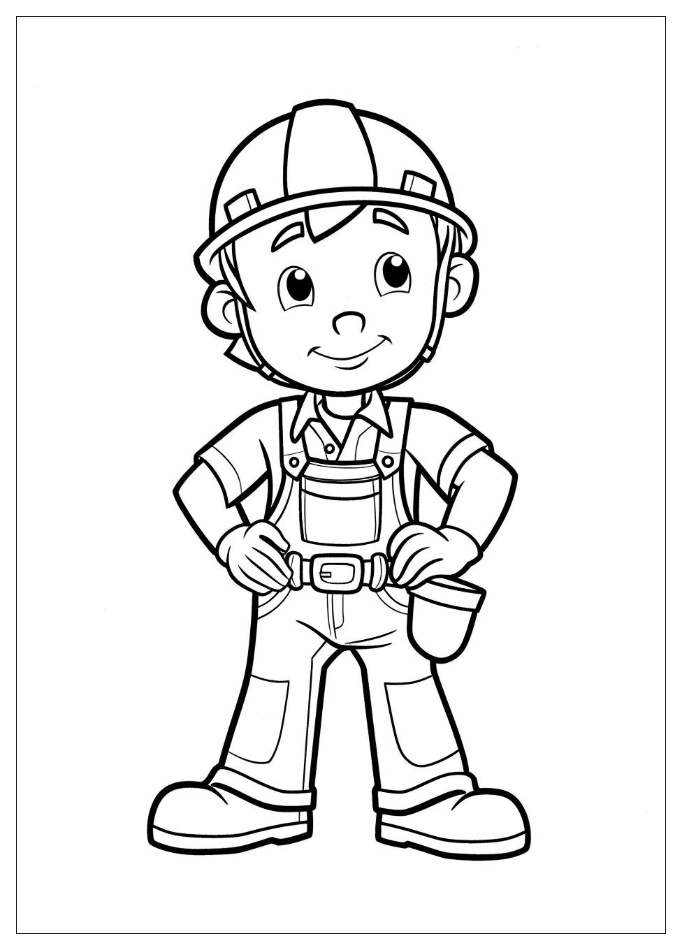 Bob The Builder Coloring Pages-15