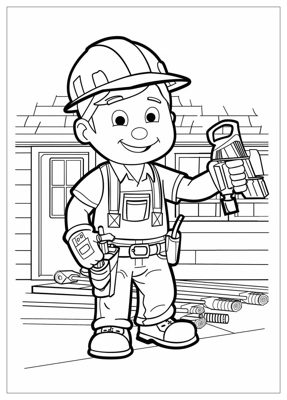 Bob The Builder Coloring Pages-16