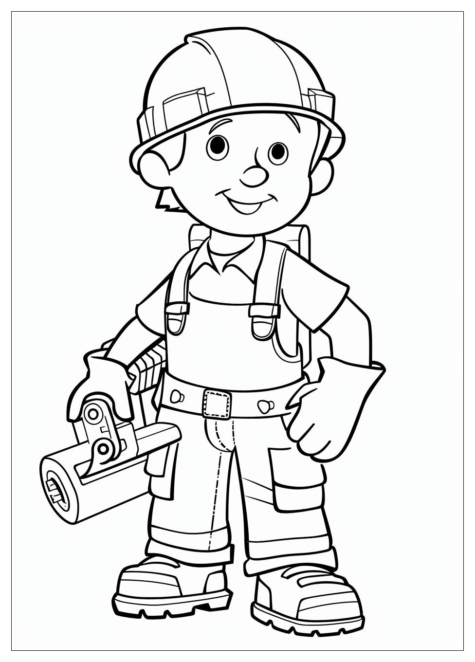 Bob The Builder Coloring Pages-17