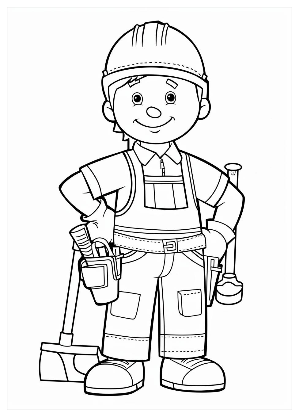 Bob The Builder Coloring Pages-19