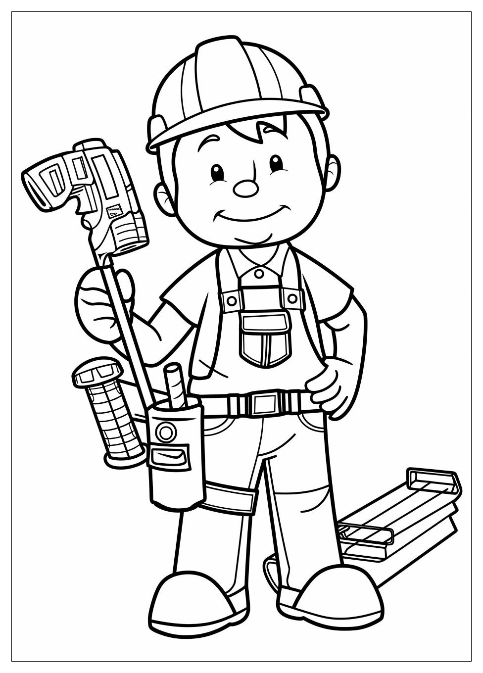 Bob The Builder Coloring Pages-2