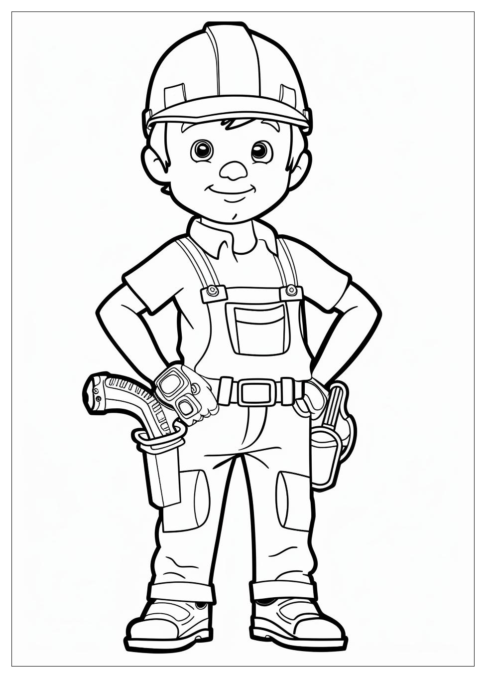Bob The Builder Coloring Pages-4