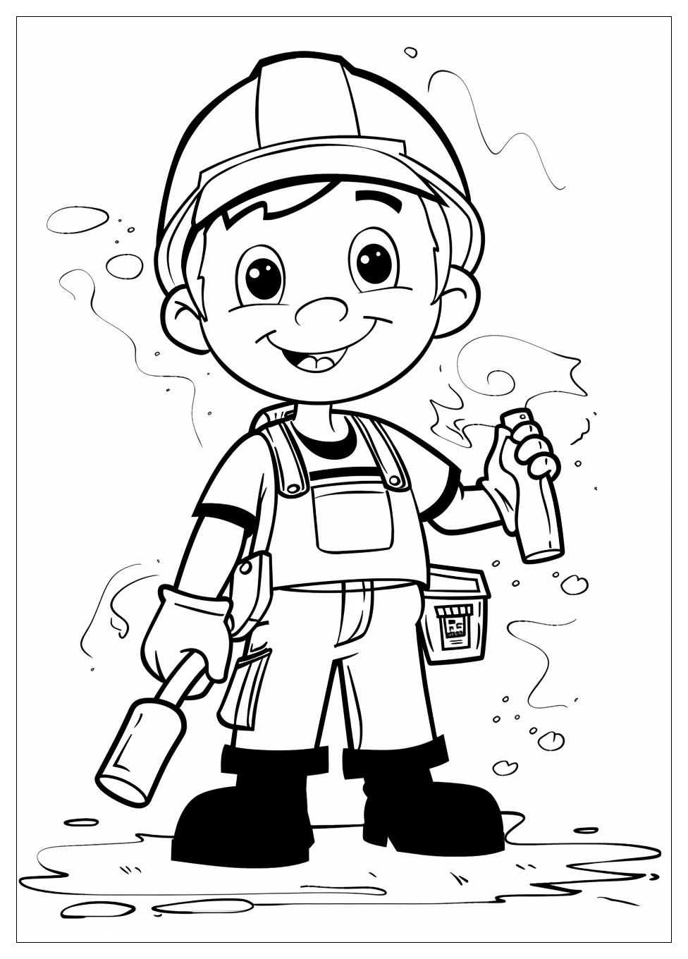 Bob The Builder Coloring Pages-5