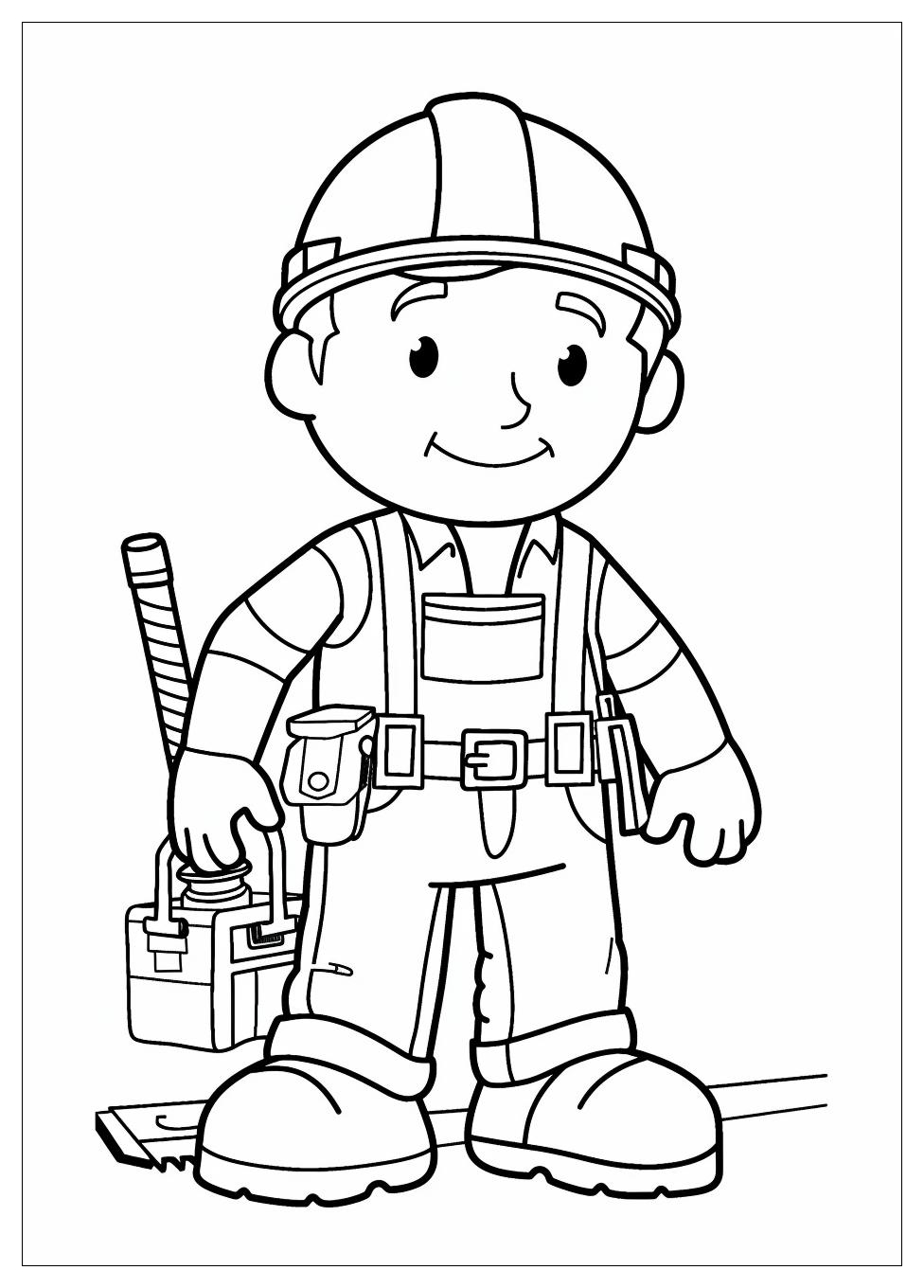 Bob The Builder Coloring Pages-6