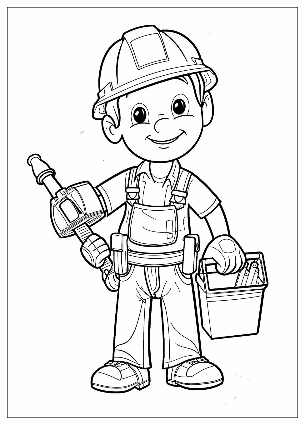 Bob The Builder Coloring Pages-8