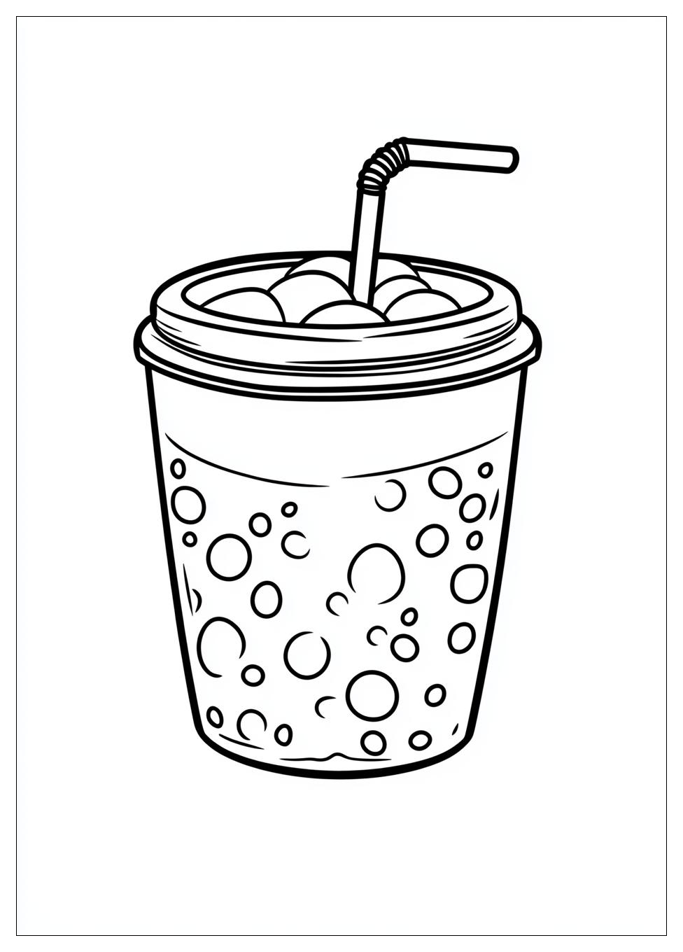 Boba Tea Coloring Pages-11