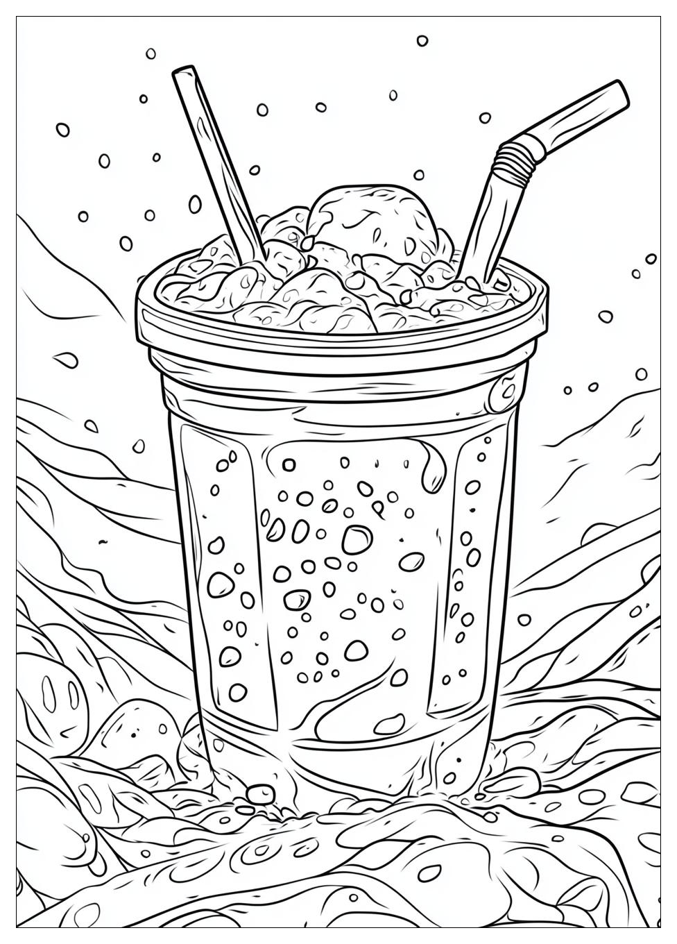 Boba Tea Coloring Pages-14