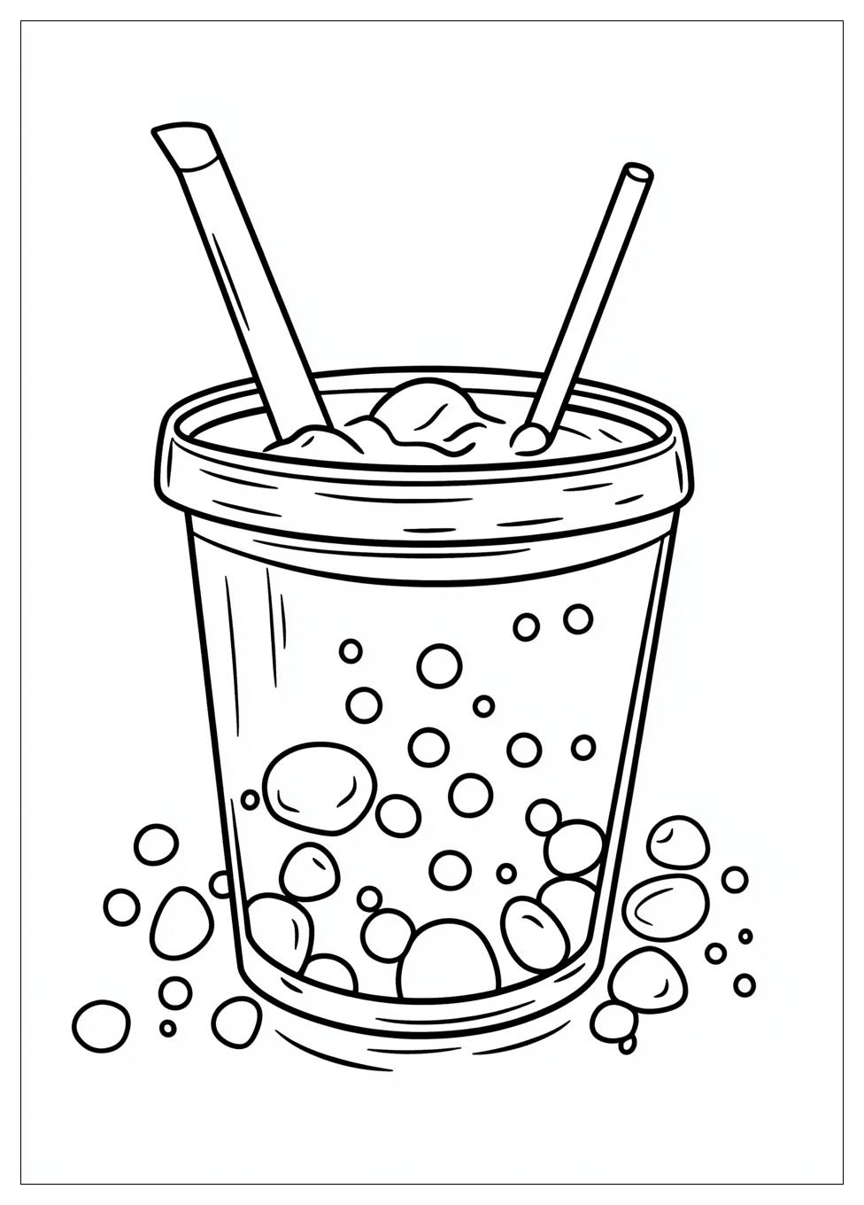 Boba Tea Coloring Pages-15