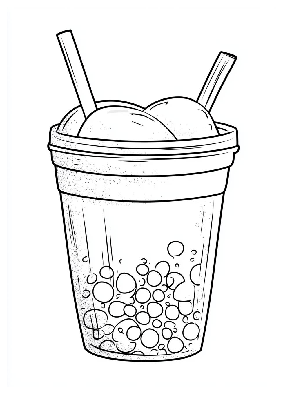 Boba Tea Coloring Pages-18