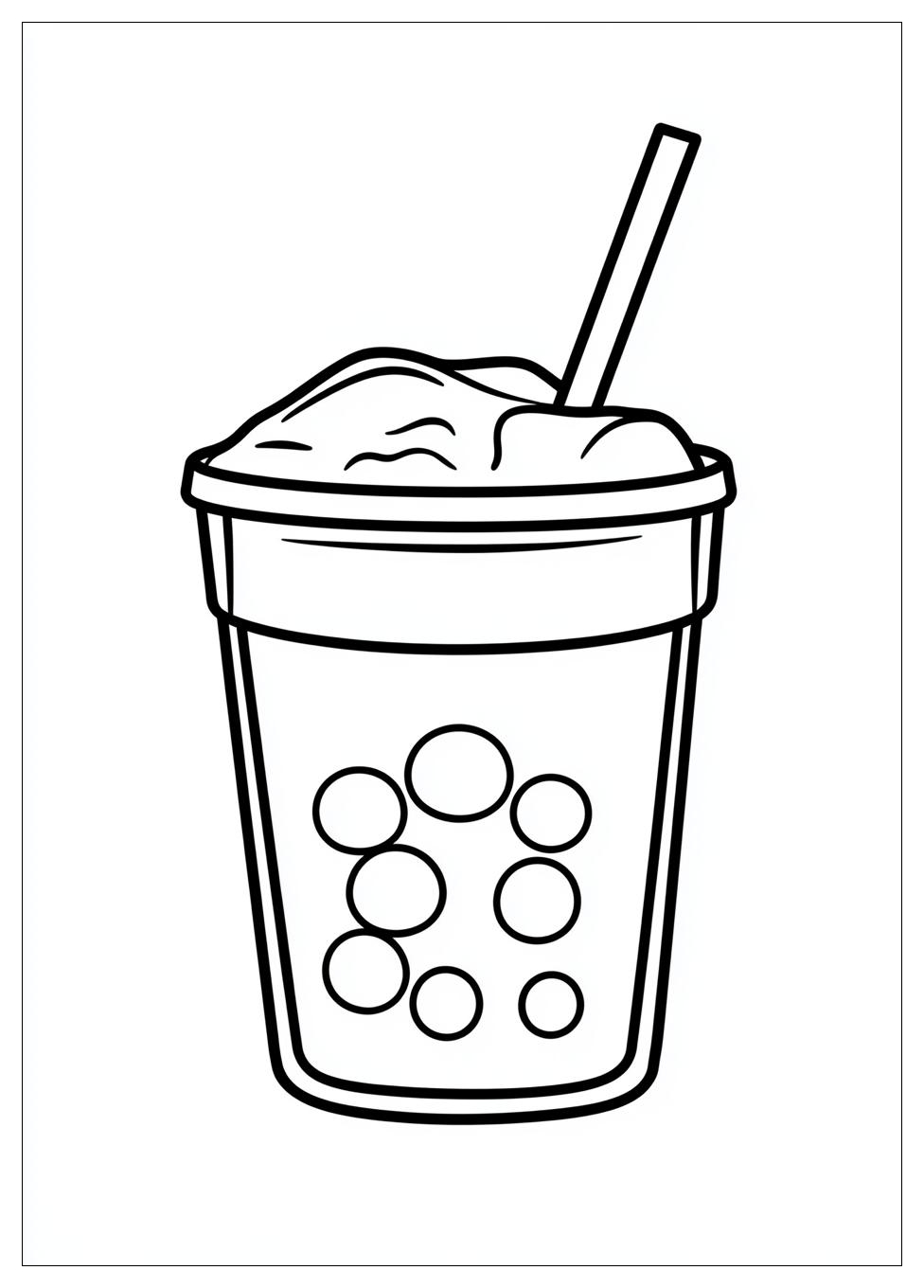 Boba Tea Coloring Pages-2