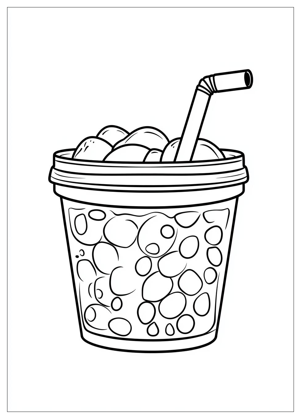 Boba Tea Coloring Pages-20