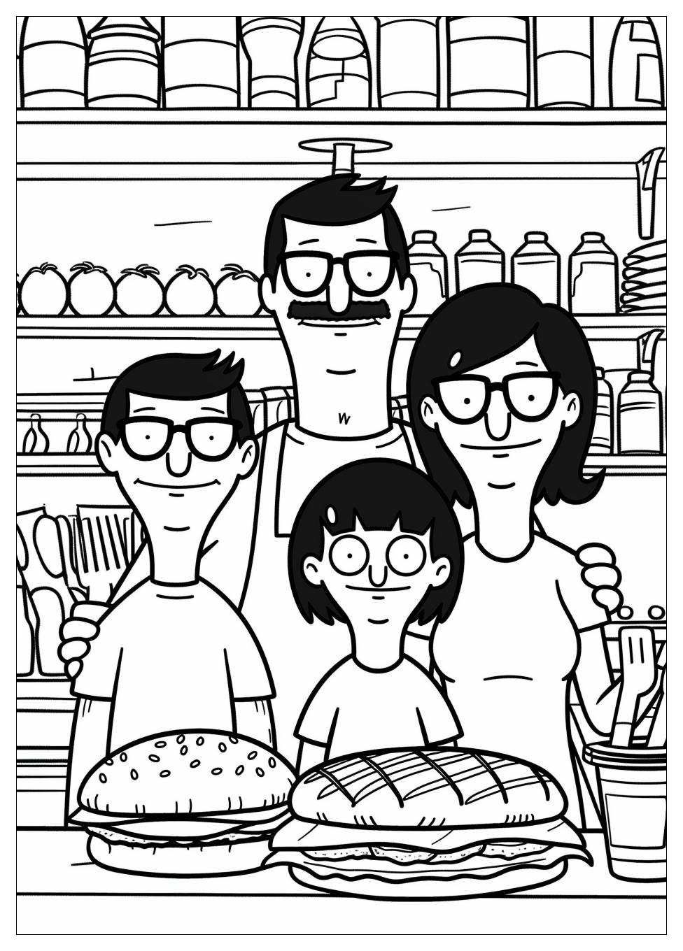Bobs Burgers Coloring Pages-10