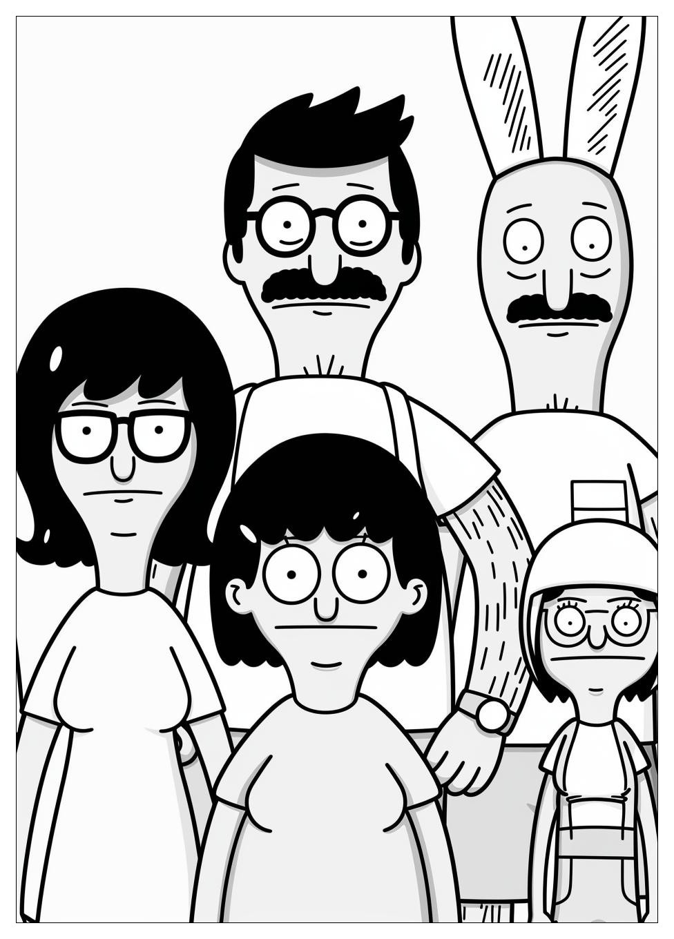 Bobs Burgers Coloring Pages-14