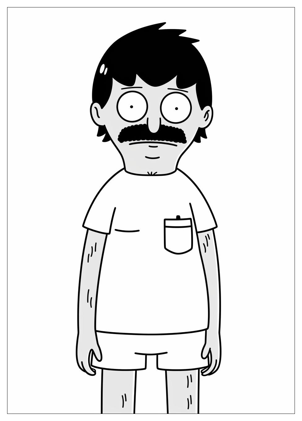 Bobs Burgers Coloring Pages-16