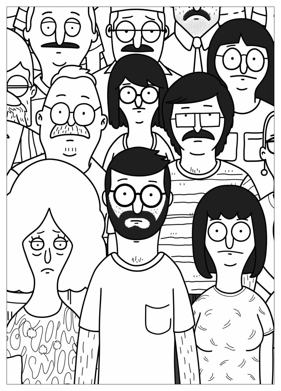 Bobs Burgers Coloring Pages-18