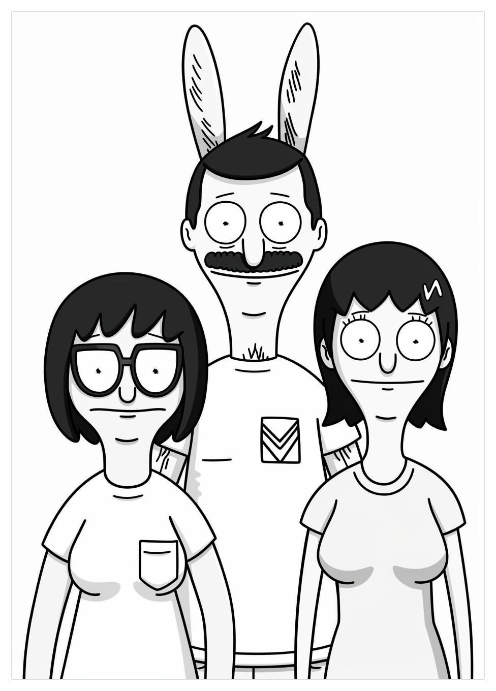 Bobs Burgers Coloring Pages-4