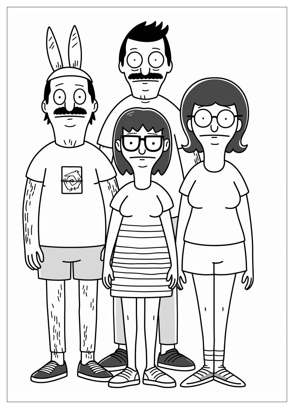 Bobs Burgers Coloring Pages-6