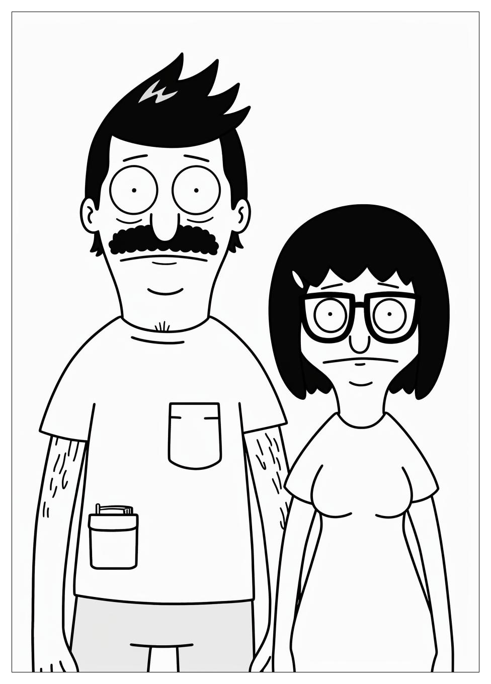 Bobs Burgers Coloring Pages-7