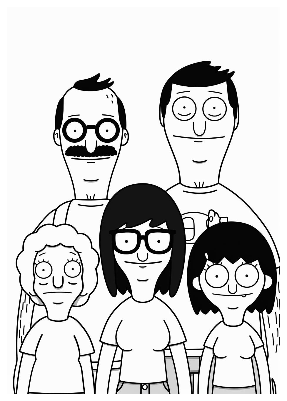 Bobs Burgers Coloring Pages-8
