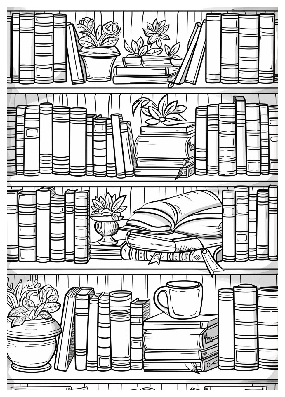 Books Coloring Pages-15