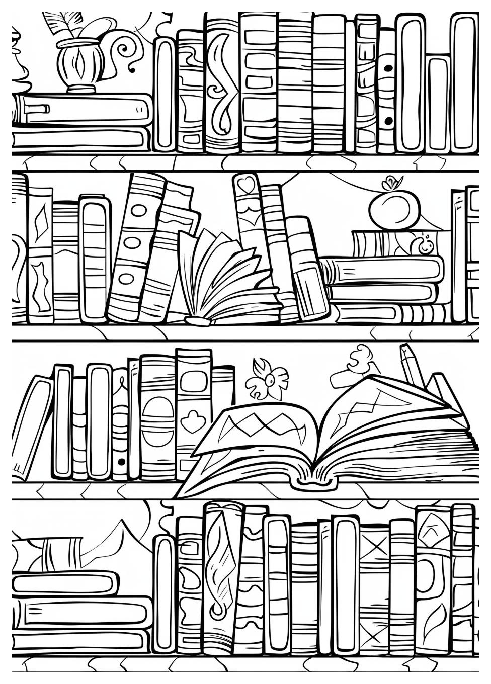 Books Coloring Pages-20