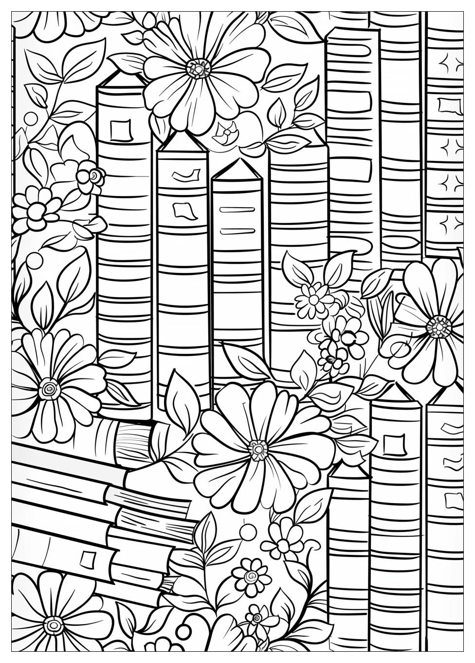 Books Coloring Pages-9
