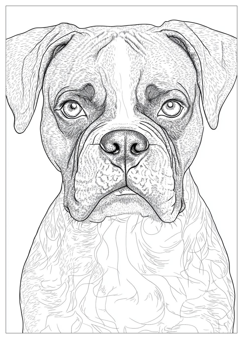 Boxer Coloring Pages-17