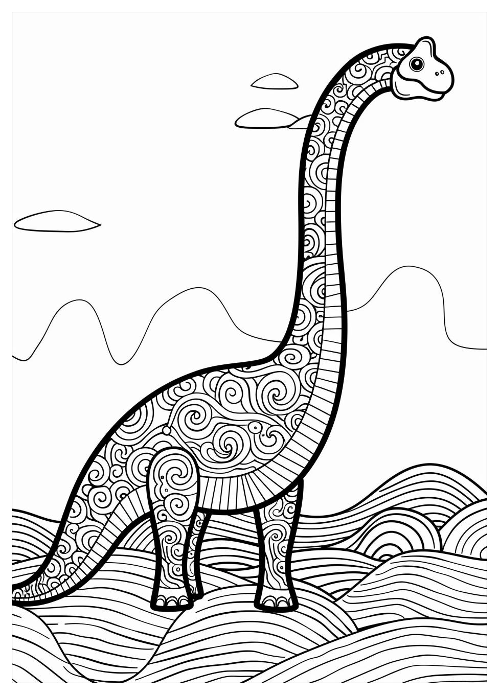 Brachiosaurus Coloring Pages-12
