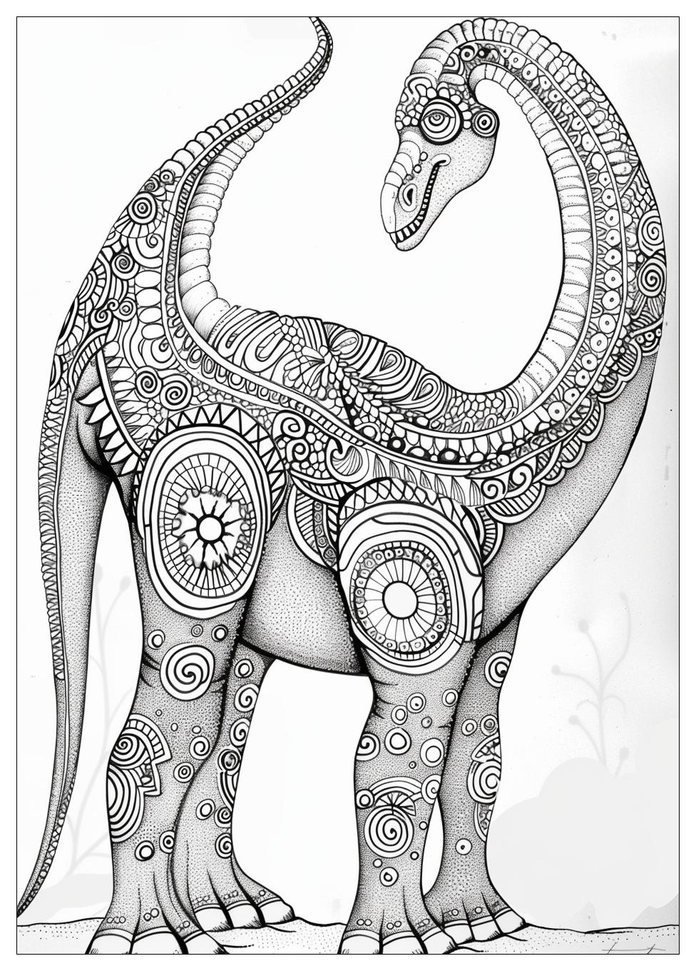 Brachiosaurus Coloring Pages-15