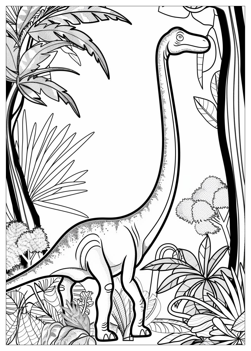 Brachiosaurus Coloring Pages-16