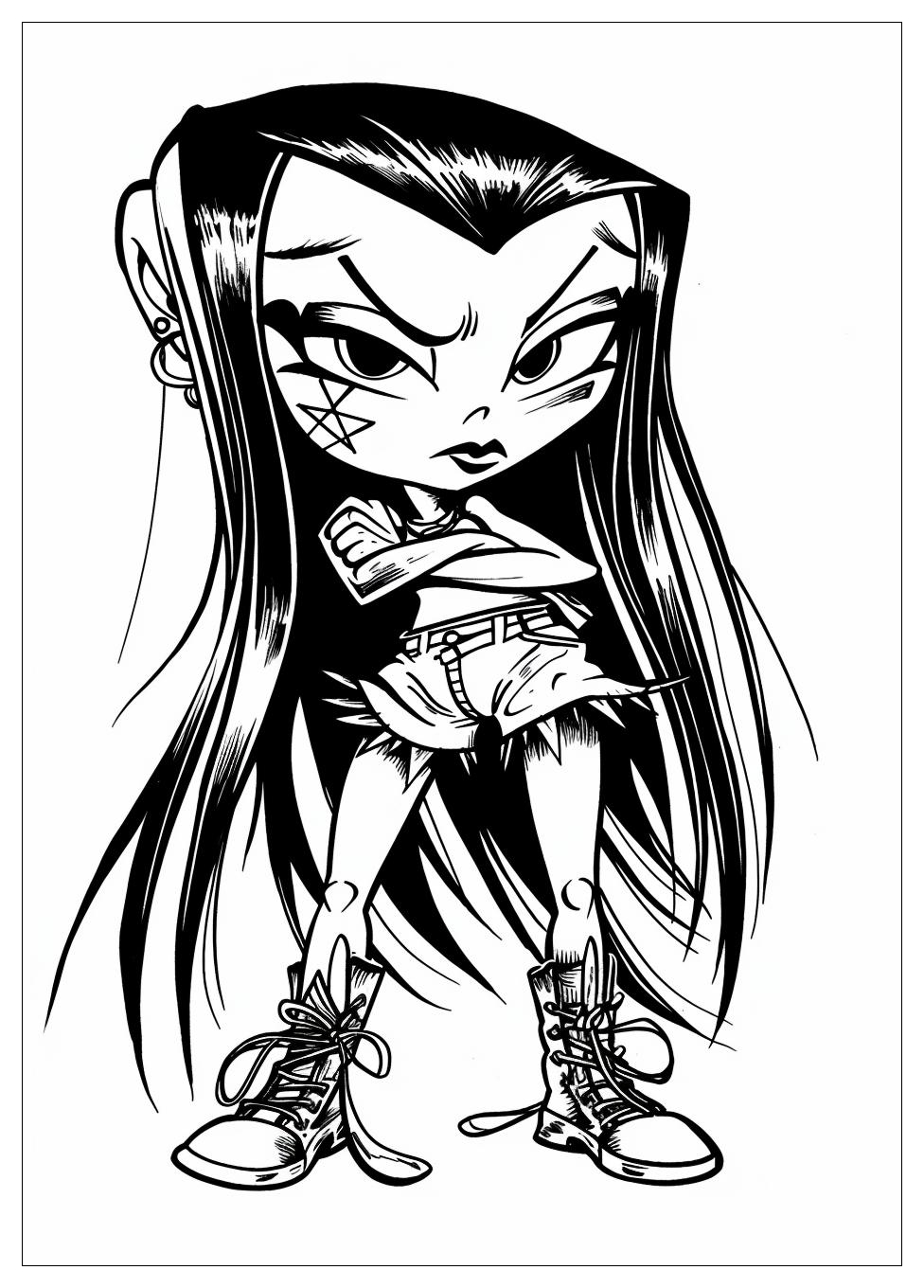 Bratz Coloring Pages : Unleash Your Inner Artist with Bratz Printable