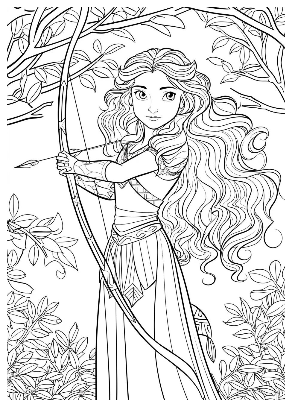 Brave Coloring Pages-12