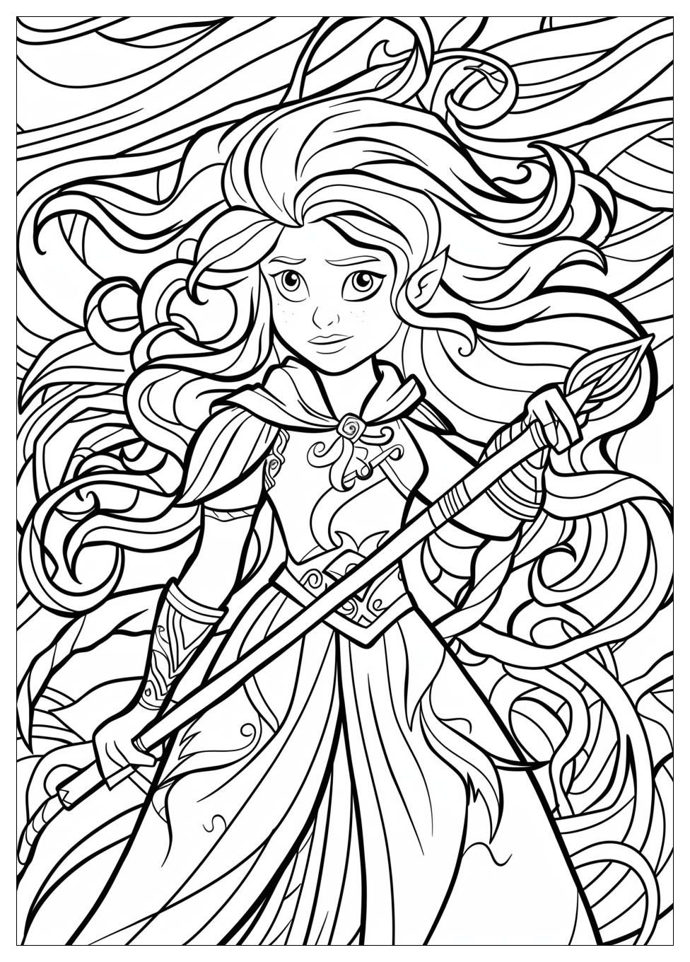 Brave Coloring Pages-3