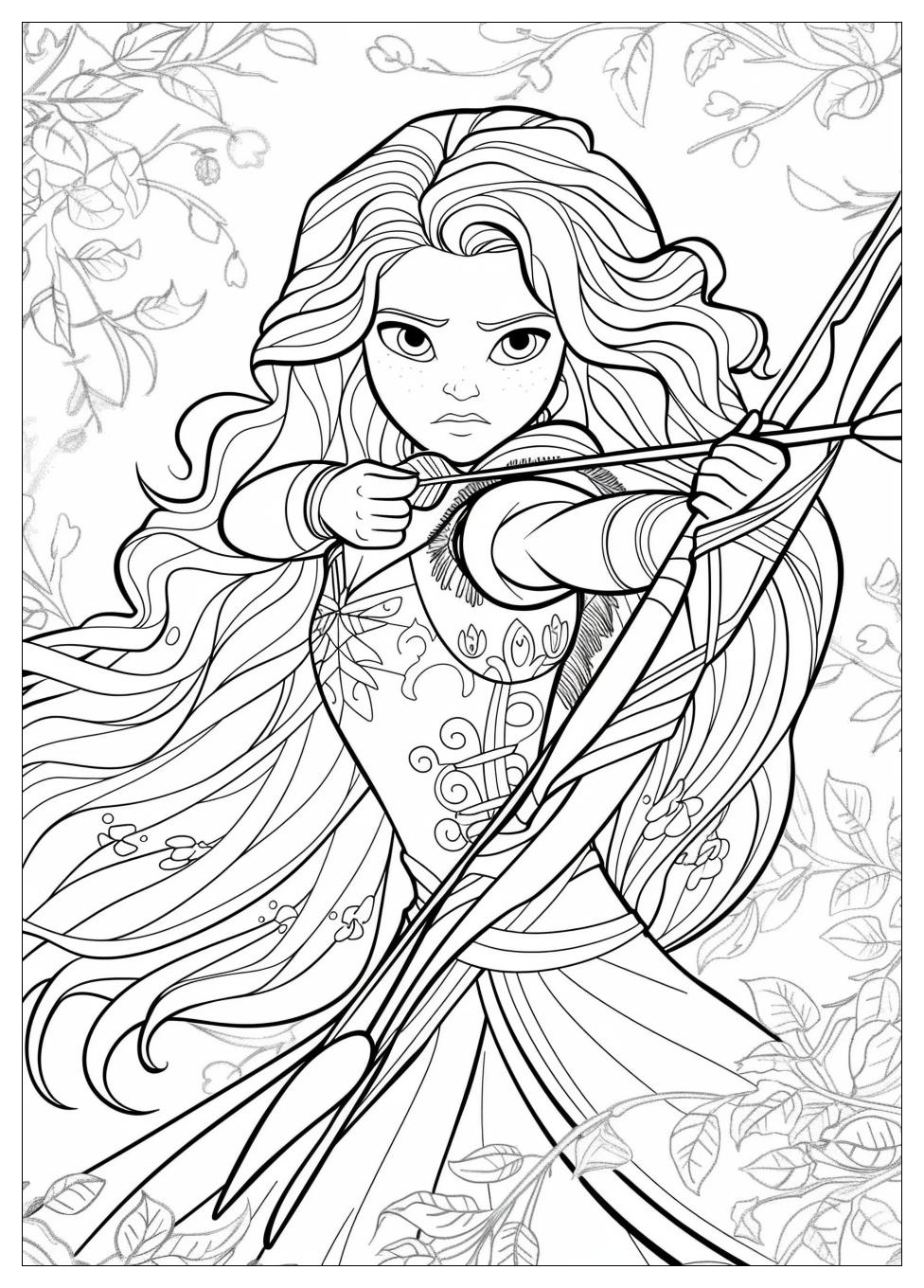 Brave Coloring Pages-8