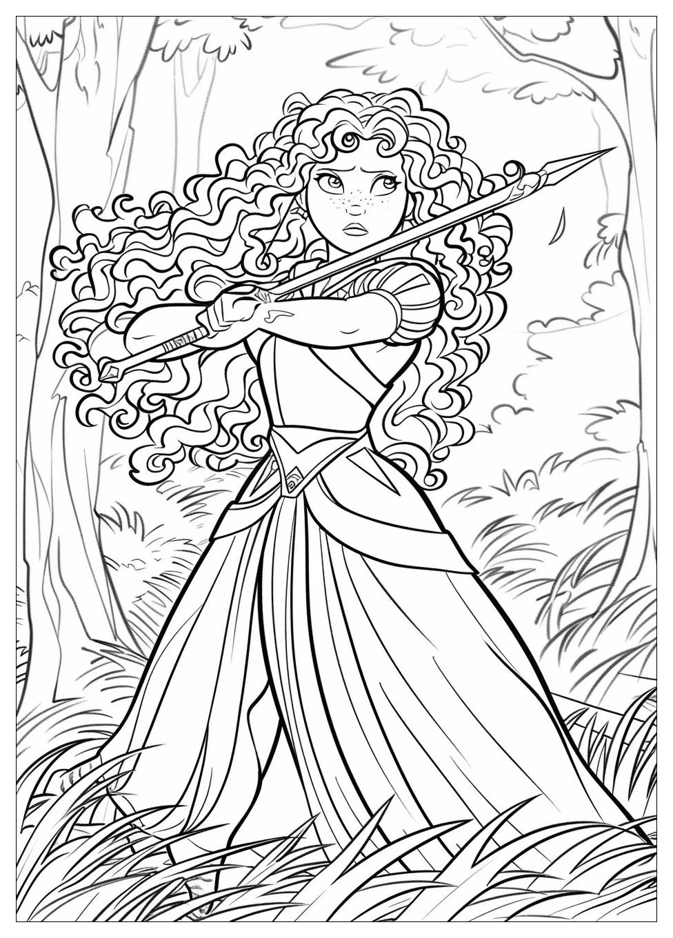 Brave Coloring Pages-9