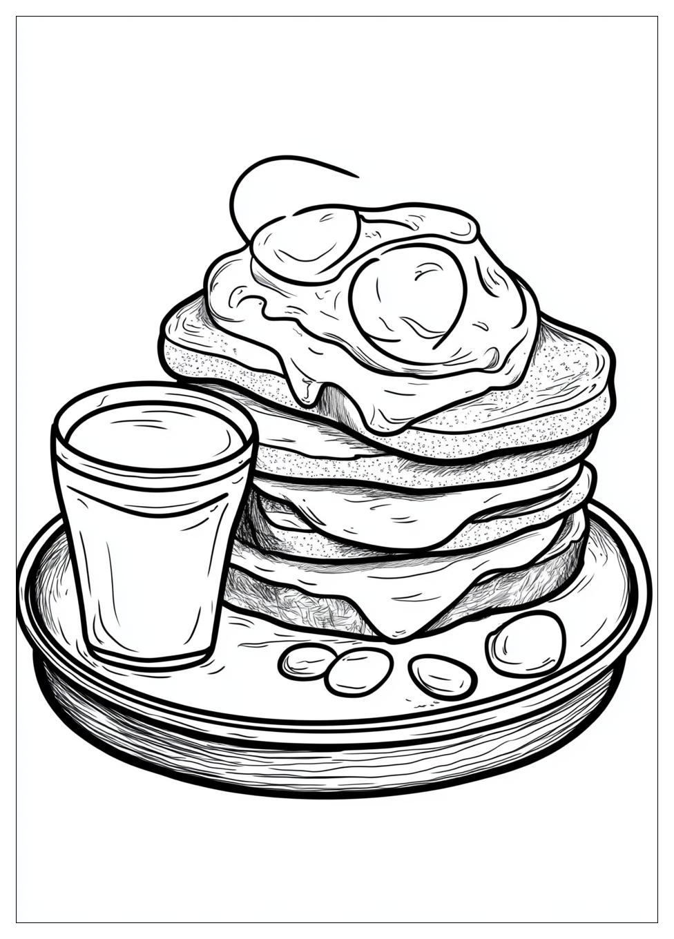 Breakfast Coloring Pages-10